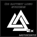 Chi Battery Logo Sticker