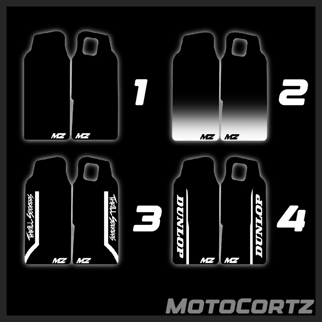 FatBoy Scrambler Fork Decals